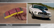 Load image into Gallery viewer, EBC 13-14 Ford Mustang, GT, Boss 302 &amp; GT500 Yellowstuff Front Brake Pads