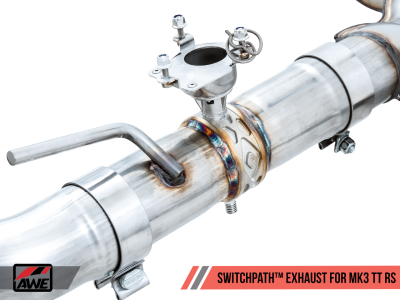 AWE Tuning 18-22 Audi TT RS 8S/MK3 SwitchPath Exhaust w/Diamond Black RS-Style Tips