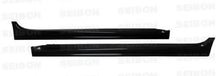 Load image into Gallery viewer, Seibon 08-09 Mitsubishi Evo X OEM-style Carbon Fiber Side Skirts