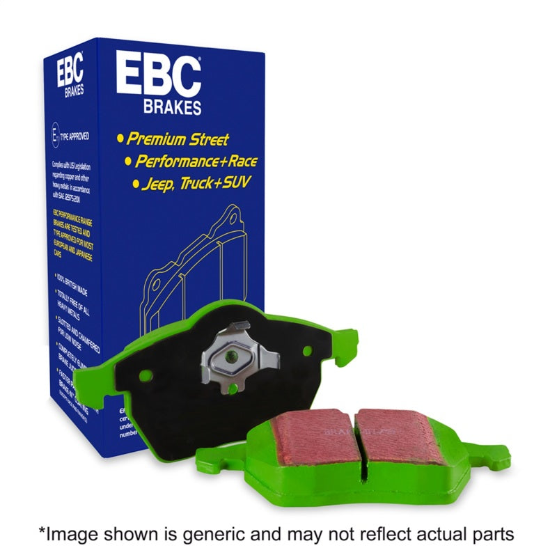 EBC 13+ Lexus GS350 3.5 F-Sport RWD Greenstuff Front Brake Pads