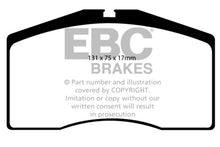 Load image into Gallery viewer, EBC 92-95 Porsche 928 5.4 Greenstuff Front Brake Pads