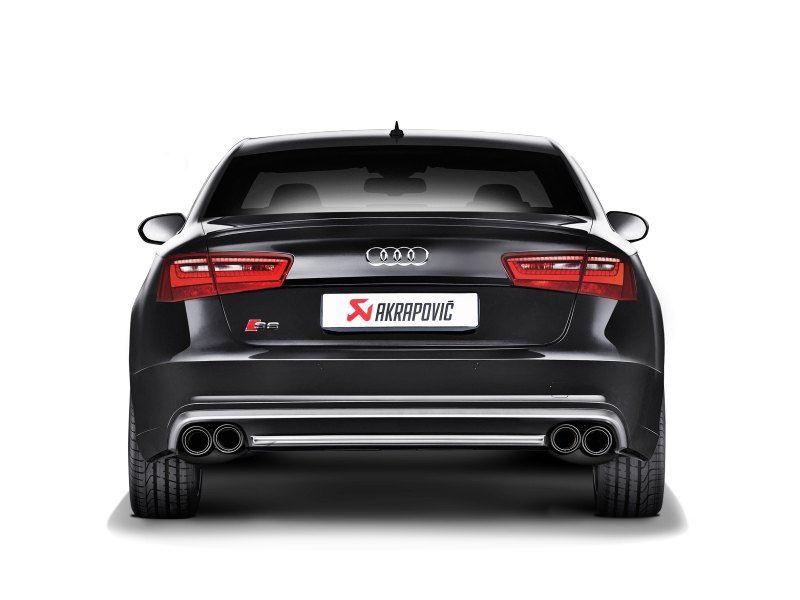 Akrapovic 13-17 Audi S6 Avant/Limousine (C7) Evolution Line Cat Back (Titanium) w/ Carbon Tips