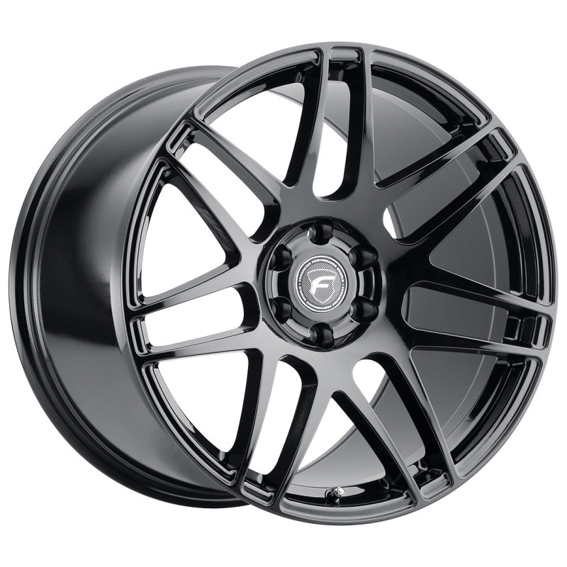 Forgestar F14 18x9 / 5x114.3 BP / ET35 / 6.4in BS Gloss Black Wheel