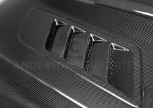 Load image into Gallery viewer, Anderson Composites 15-17 Ford Mustang (Excl. GT350/GT350R) Ram Air Double Sided Hood