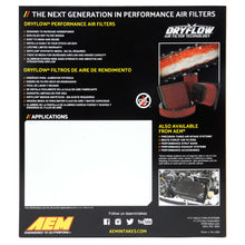 Load image into Gallery viewer, AEM 05-10 Chevrolet Cobalt/07-09 Pontiac G5 Dryflow Panel Air Filter