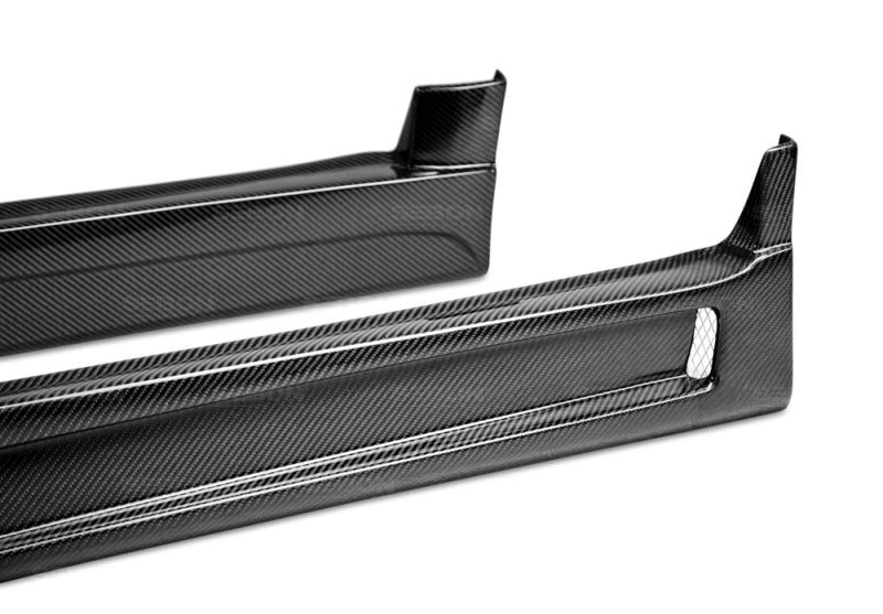 Seibon 06-07 Subaru WRX/STi GD Carbon Fiber Side Skirts