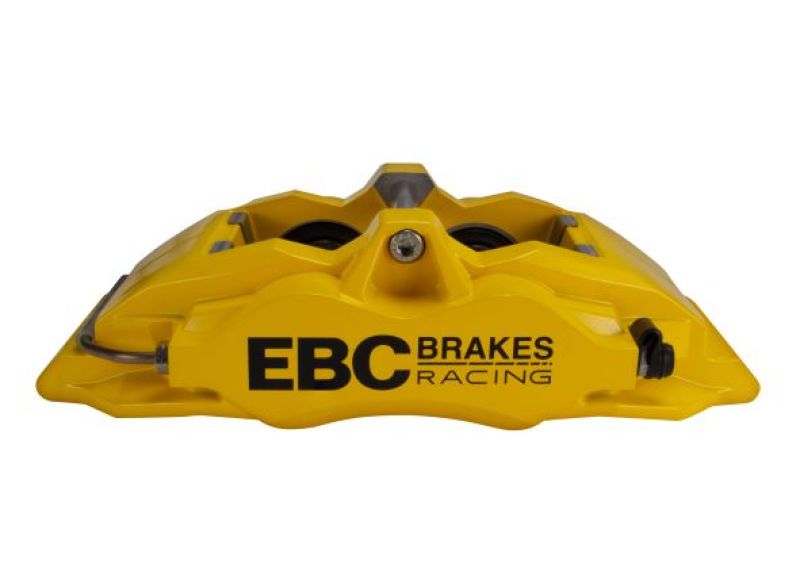 EBC Racing 05-11 Ford Focus ST (Mk2) Front Right Apollo-4 Yellow Caliper