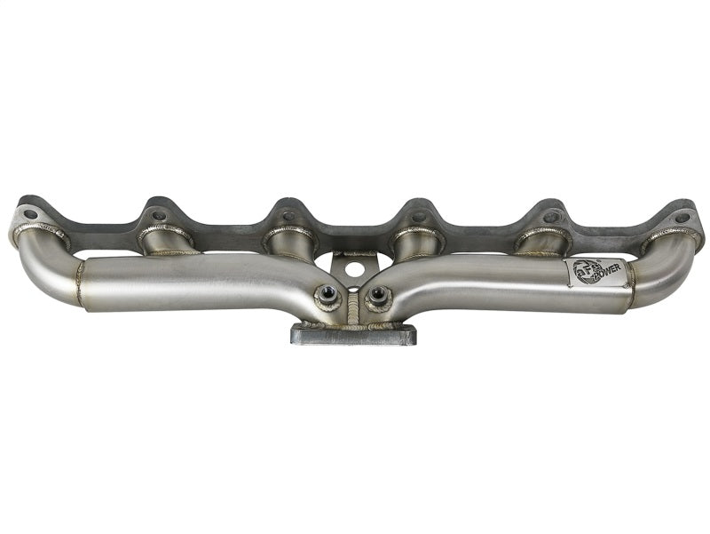 aFe Twisted Steel Header Turbo Manifold (T4) 98.5-02 Dodge Diesel Trucks L6 5.9L (td)