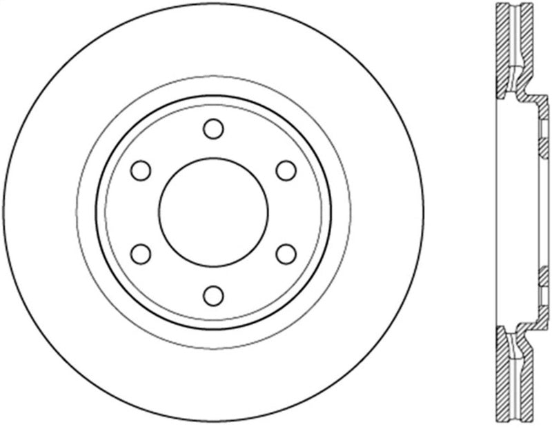 StopTech Slotted Sport Brake Rotor