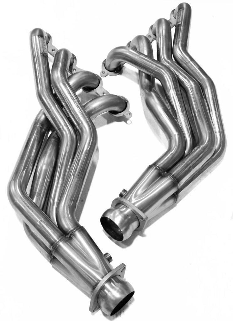 Kooks 2009-2014 Cadillac CTS-V 1 7/8in x 3in SS Longtube Headers & OEM Catted SS X-Pipe