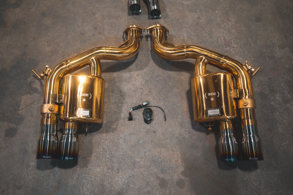 Valvetronic Designs Ferrari 599 RACE F1 Valved Exhaust System