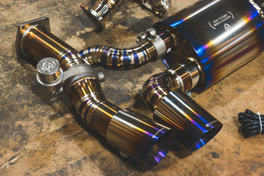 Valvetronic Designs Porsche 911 Turbo 991.1 / 991.2 Valved Race Exhaust System