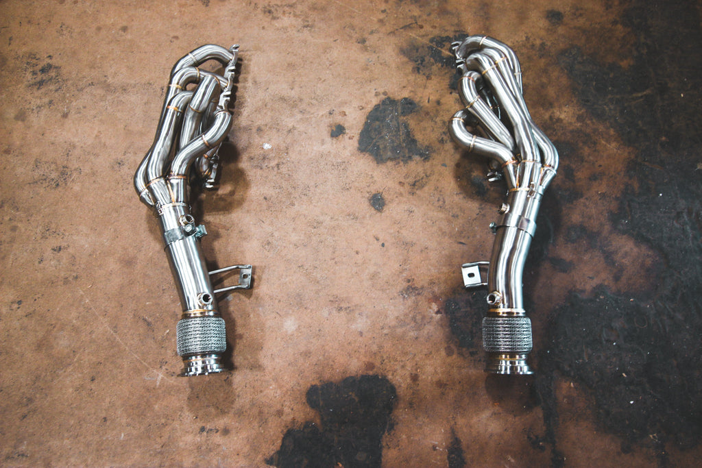 Valvetronic Designs Audi R8 V10 / Lamborghini LP Gallardo / Huracan Free Flow Headers