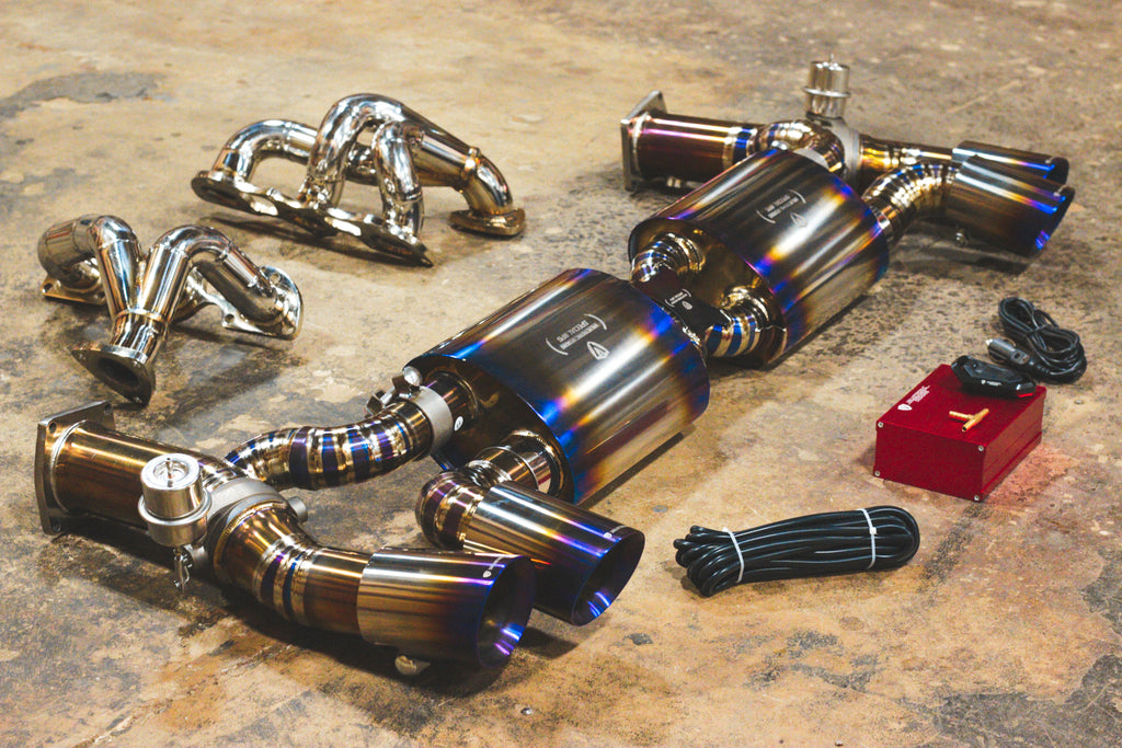 Valvetronic Designs Porsche 911 Turbo 991.1 / 991.2 Valved Race Exhaust System