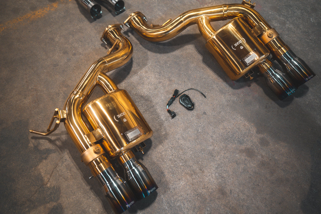 Valvetronic Designs Ferrari 599 RACE F1 Valved Exhaust System