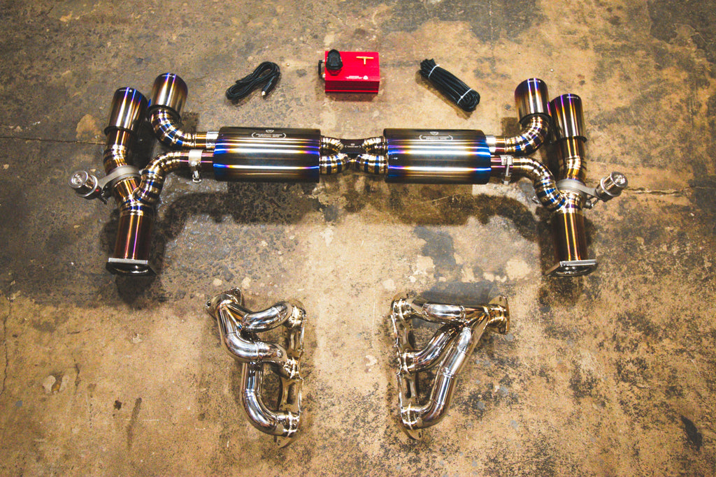 Valvetronic Designs Porsche 911 Turbo 991.1 / 991.2 Valved Race Exhaust System