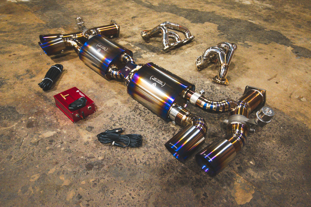 Valvetronic Designs Porsche 911 Turbo 991.1 / 991.2 Valved Race Exhaust System